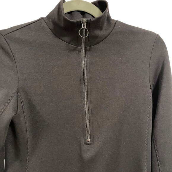 Athleta Deep Dive Black Turtleneck Dress Size XS - Picture 2 of 7